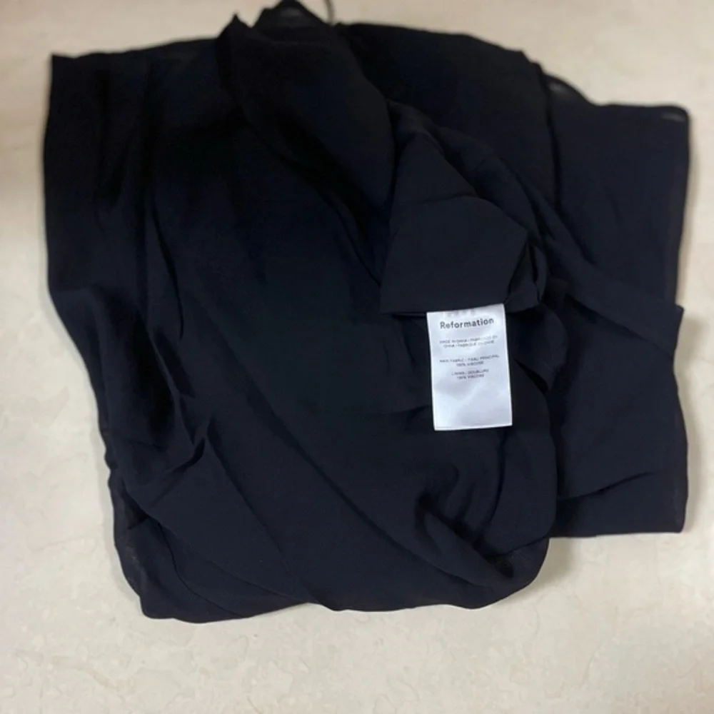 Reformation Juliette Dress - Black - Picture 4 of 6